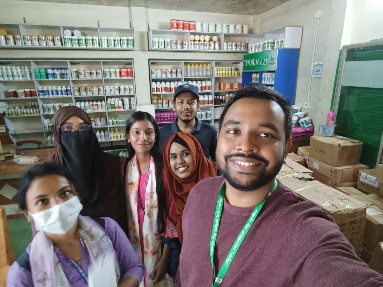 Aqua-medicine shop inspection